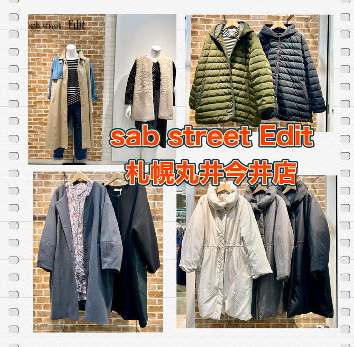 sab street Edit札幌丸井今井店コートのご案内です