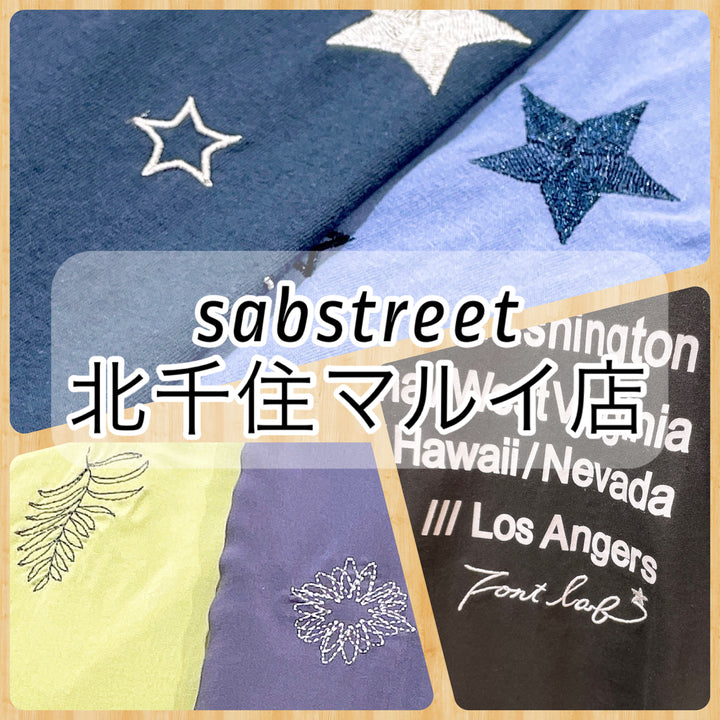 サブストリート北千住マルイ店より、新作Tシャツのご紹介🌟