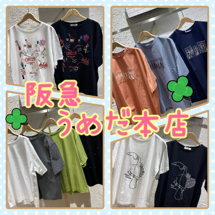 サブストリート阪急うめだ本店より、新作Tシャツのご紹介♬